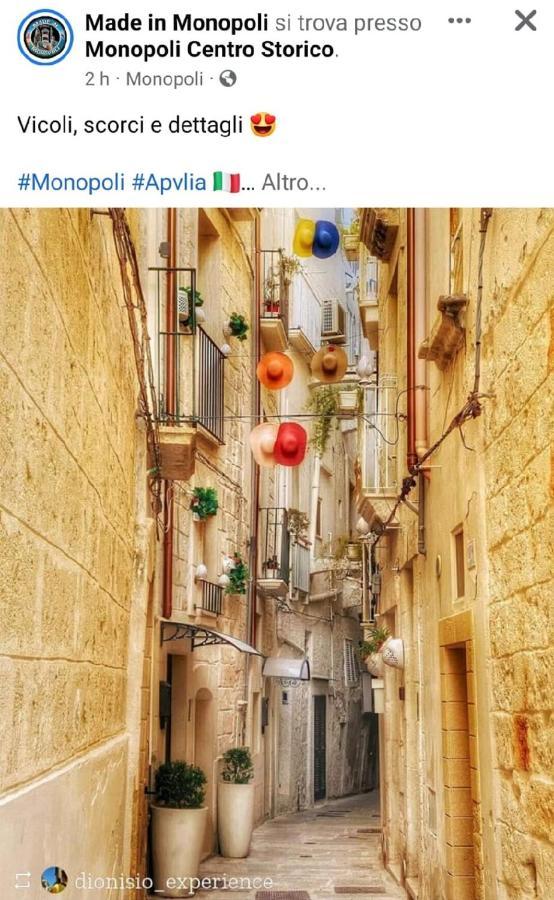 Il Rifugio Sul Porto Bed & Breakfast Monopoli Dış mekan fotoğraf